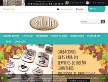 Tablet Screenshot of bolicheabalorios.com